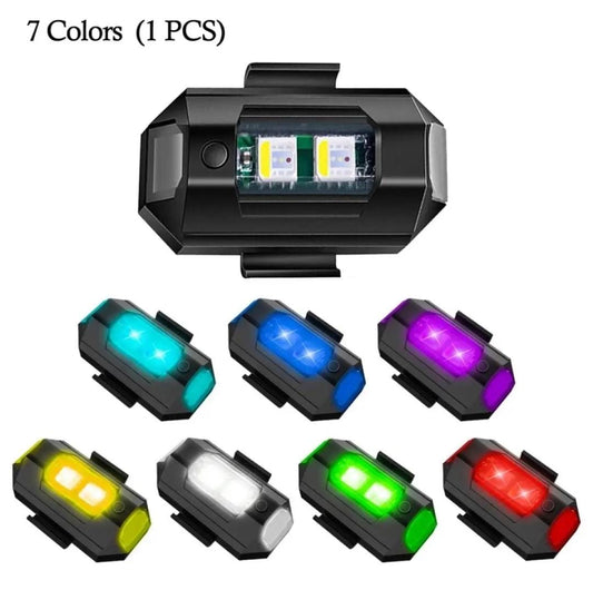 Universal Aircraft Strobe Flasher light  Multi purpose use  7 color 33 modes